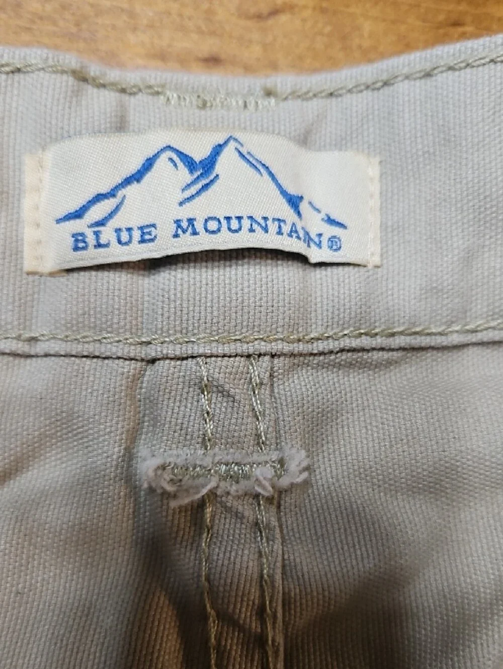 Blue Mountain Light Khaki Shorts - Classic Casual